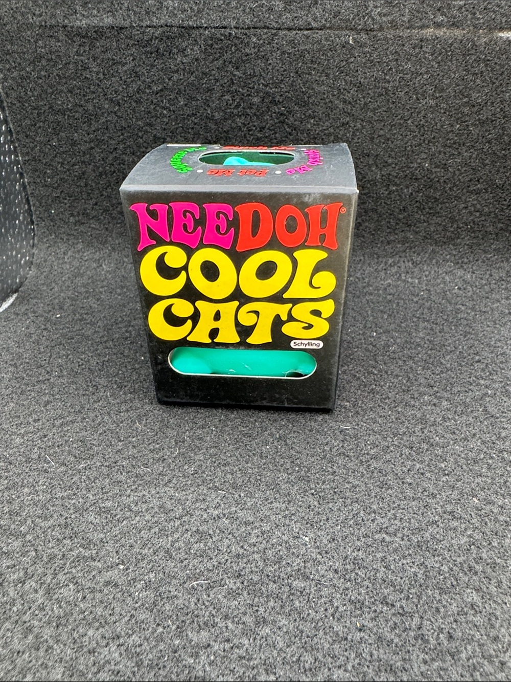 Cool Cats Kids Stress Toy - Teal